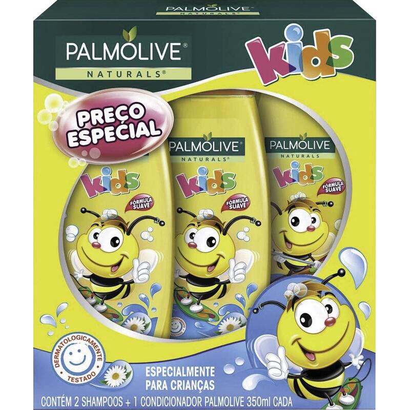 Kit Palmolive Kids 2 Shampoos + Condicionador 350ml