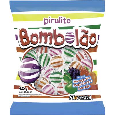 Pirulito Florestal Bombolão 425g