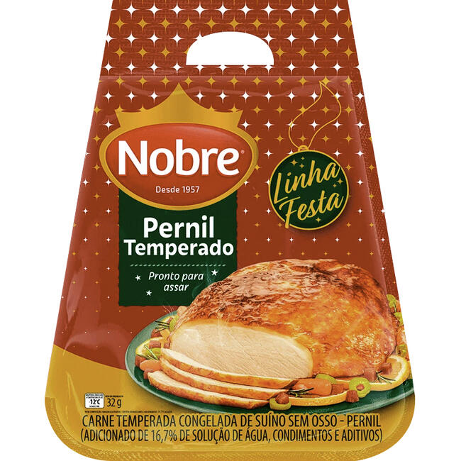 Pernil Sem Osso Nobre Cong Temp Preço por quilo no pacote