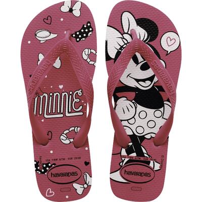 Sandália Disney Havaianas 39/40 Pink Par