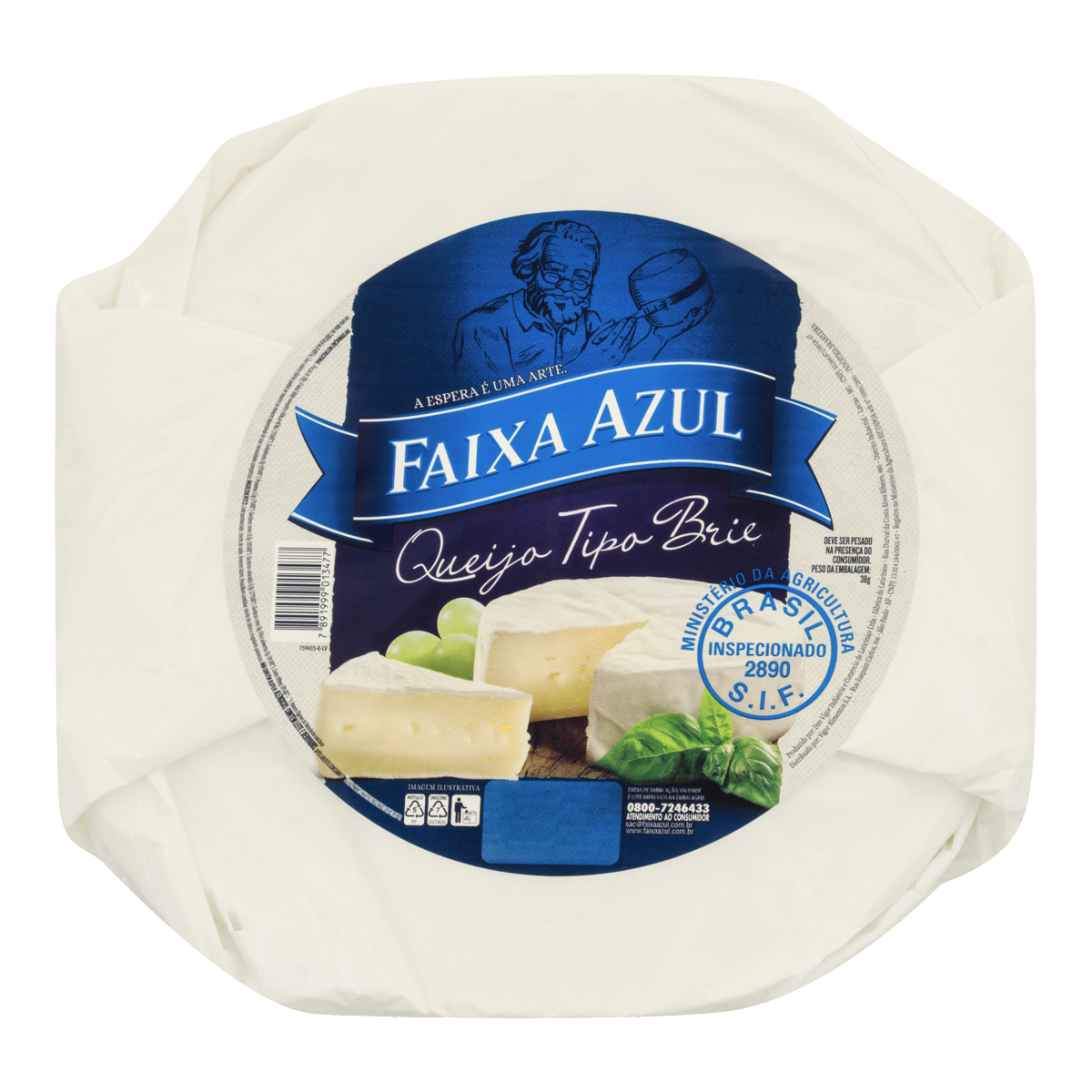 Queijo Brie Faixa Azul 200g