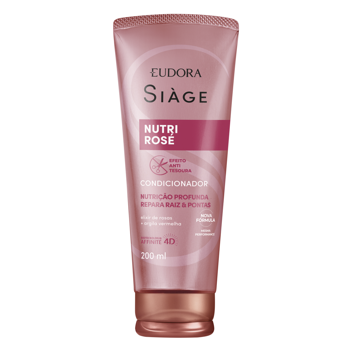 Condicionador de Cabelo EUDORA Siáge Nutri Rosé 200ml