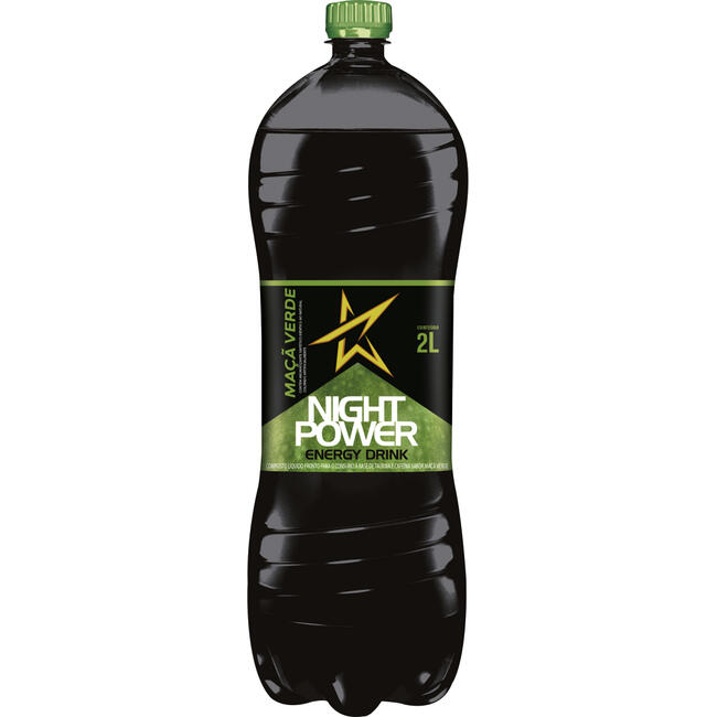 Energético Night Power Maçã Verde 2L