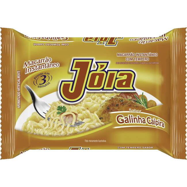 Macarrão Instantâneo Jóia Galinha Caipira 70g