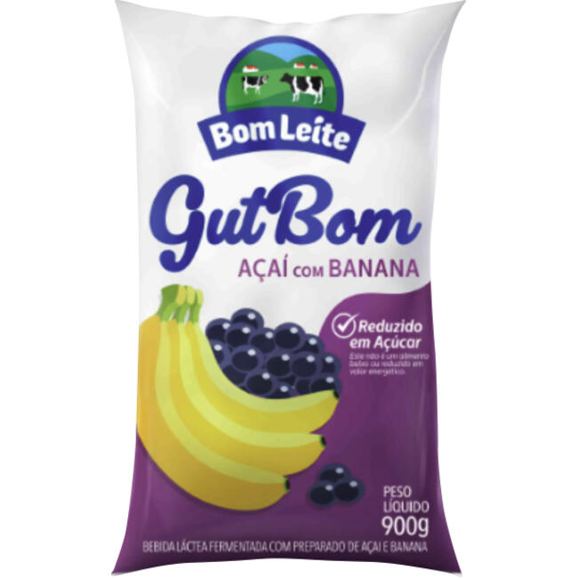 Bebida Láctea Gutbom Açaí com Banana 900g