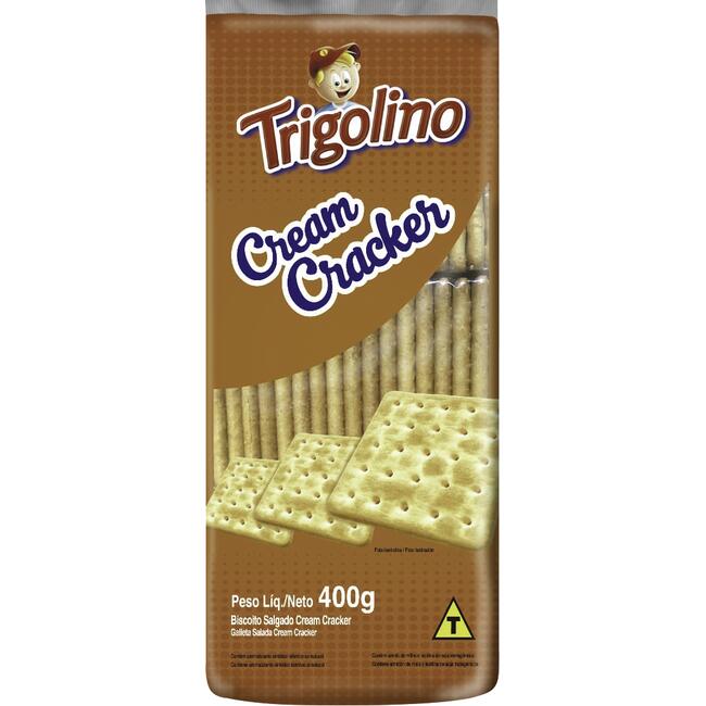 Biscoito Trigolino Cream Cracker 400g