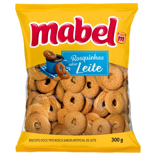 Biscoito Rosquinha MABEL Leite 300g