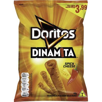 Salgadinho Doritos Dinamita Queijo apimentado 48g