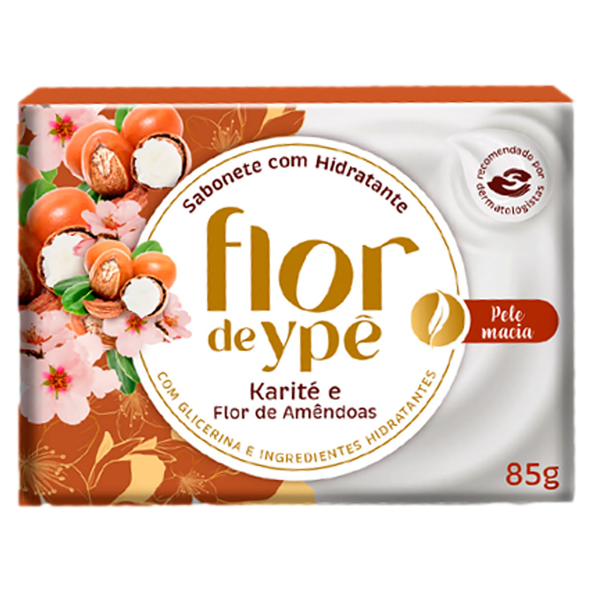 Sabonete FLOR DE YPÊ Karité e Flor de Amêndoas 85g