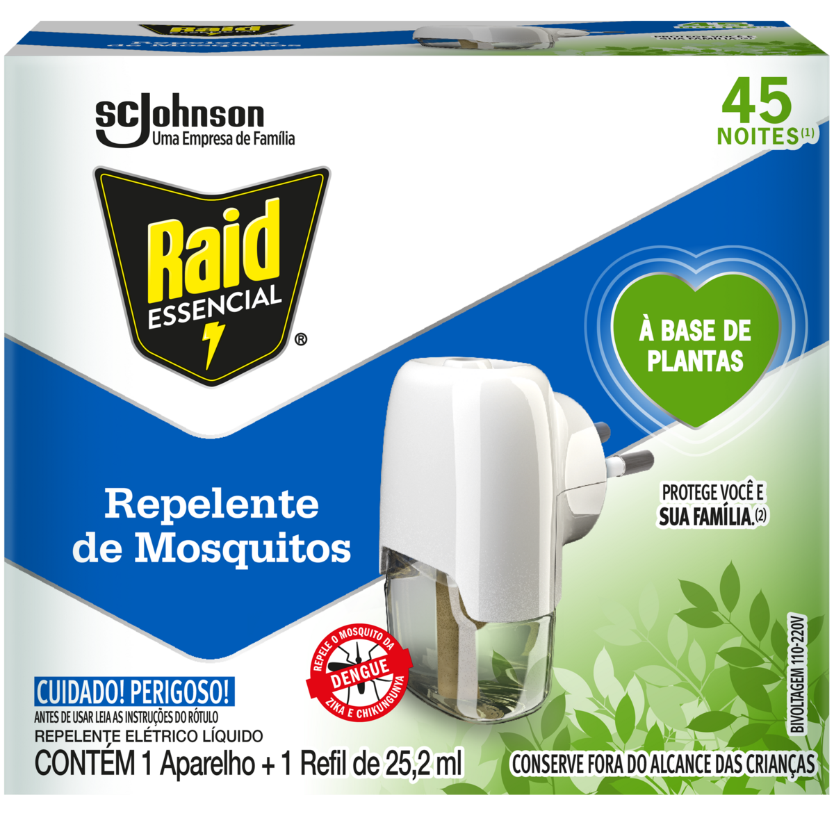 RAID LE BOTANICAL 45N AP 25ML 12