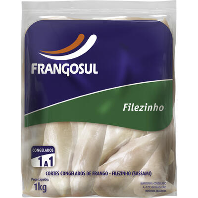 Filezinho de Frango IQF Frangosul Congelado 1kg