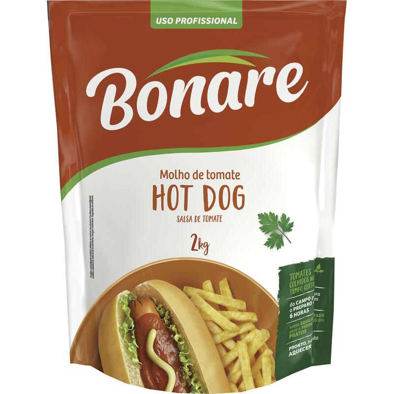Molho de Tomate Bonare Hot Dog 2kg