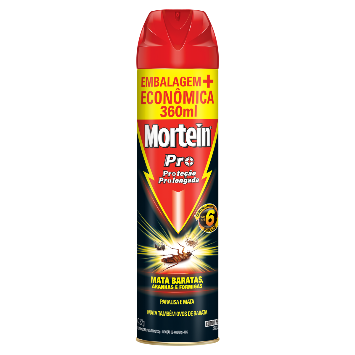 Inseticida  Mortein Aerossol Mata Baratas 360ml