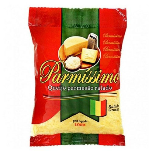 Queijo Parmesão Parmíssimo Ralado 100g