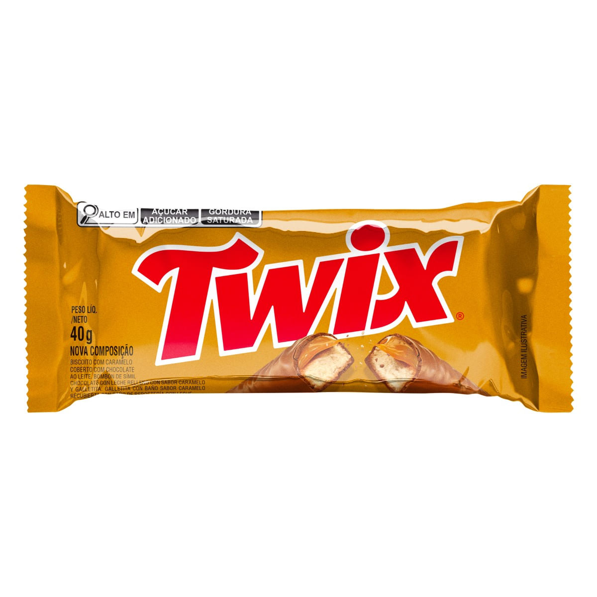 Chocolate Twix Original 40g