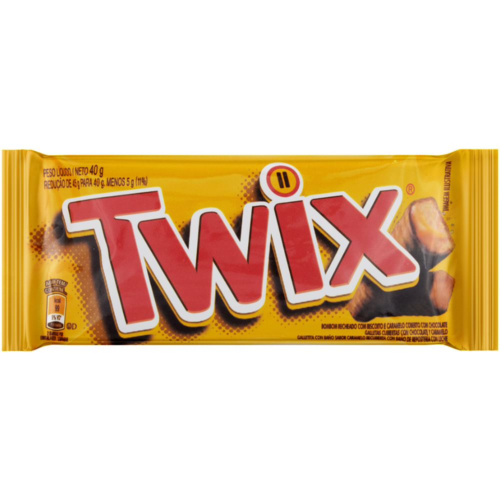 Chocolate Twix Original 40g