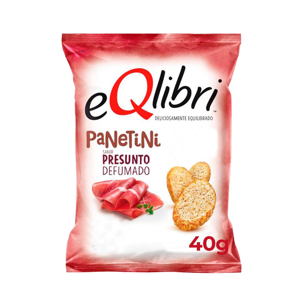 Snack EQLIBRI Panetini Presunto Defumado 40g