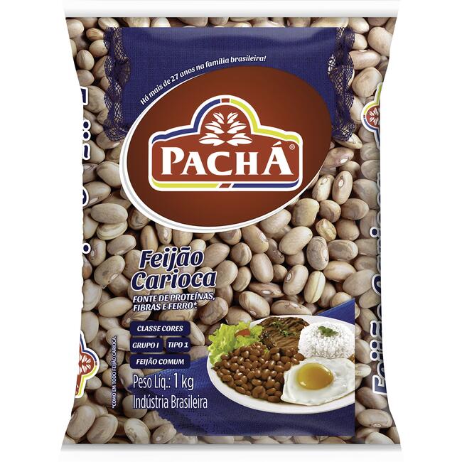 Feijão Carioca Pachá Tipo 1 1kg