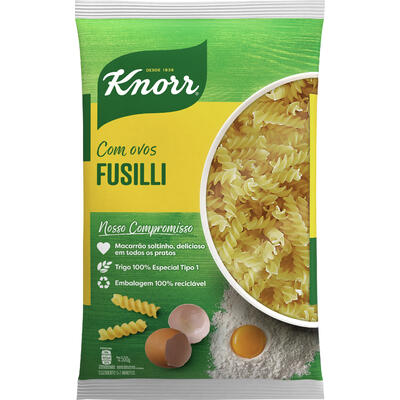 Macarrão com Ovos Knorr Parafuso 500g