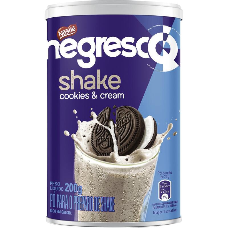 Preparo para Bebida em Pó Negresco Shake 200g