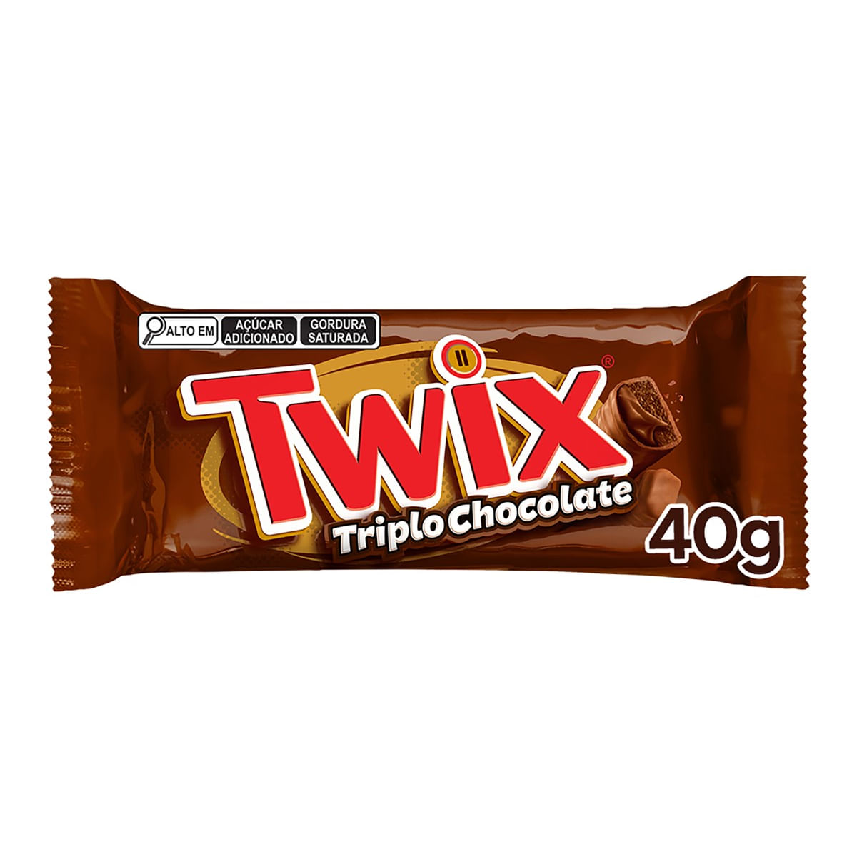 Chocolate TWIX Triplo Chocolate 40g
