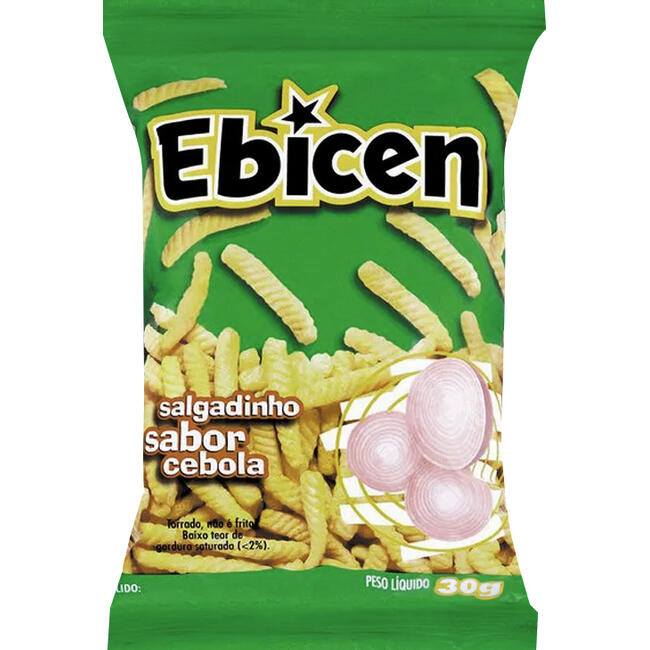 Salgadinho Ebicen Cebola 30g