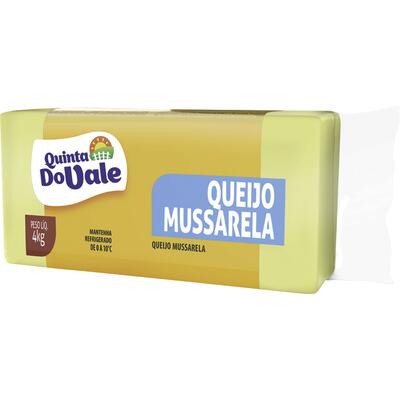 Queijo Mussarela Quinta do Vale F4 Preço por quilo na peça