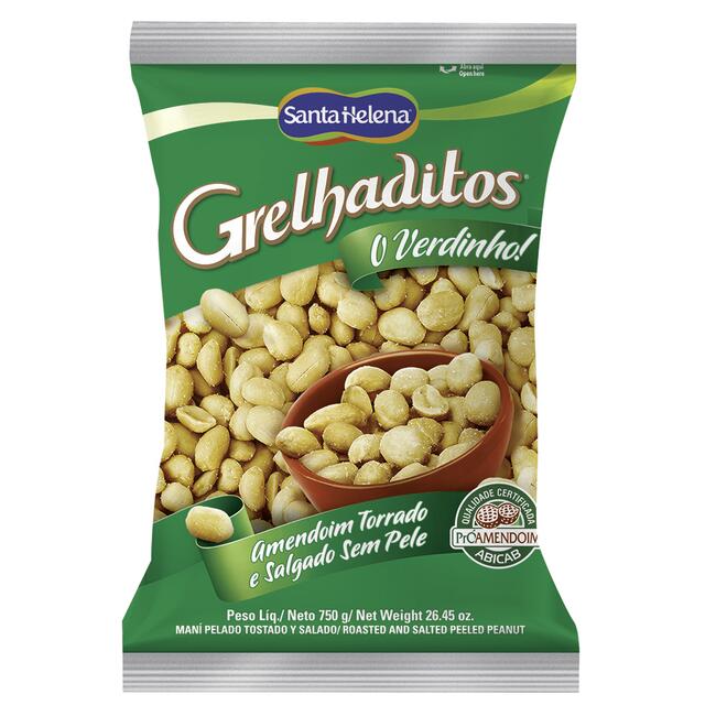 Amendoim Santa Helena Grelhaditos 750g