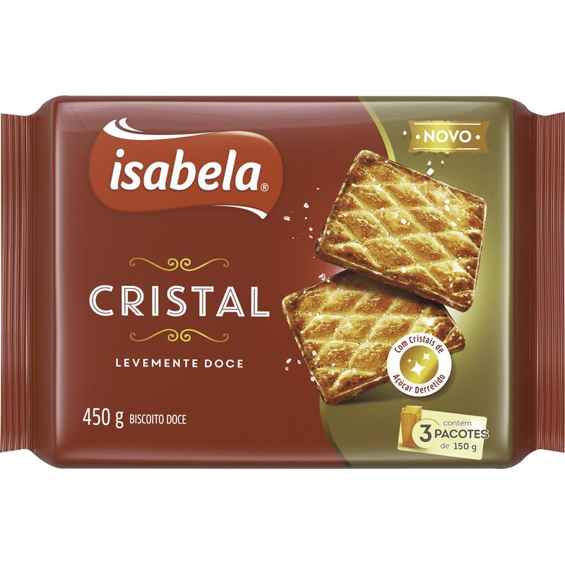 Biscoito Isabela Cristal 450g