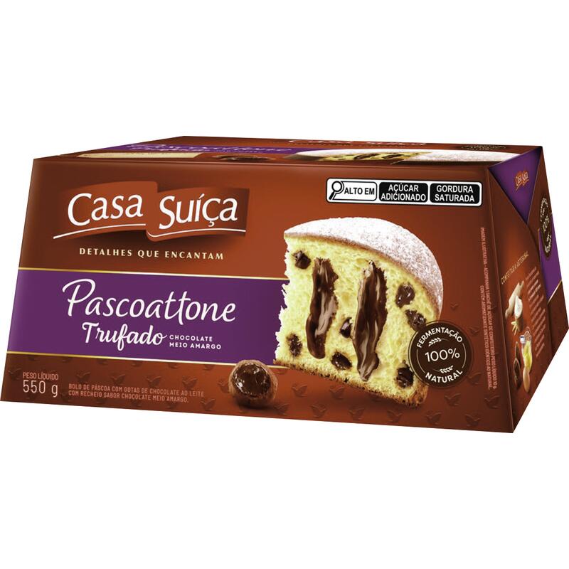 Pascoattone Casa Suíça Trufado 550g