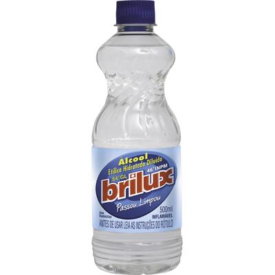 Álcool Brilux 46º INPM 500ml