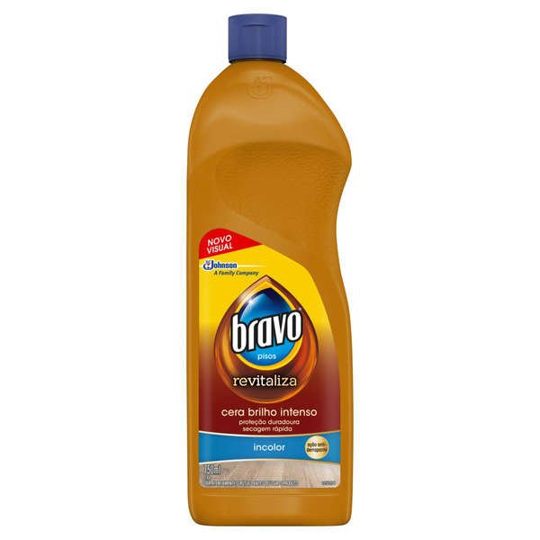 Cera Incolor Bravo Máximo Brilho 750ml BRAVO