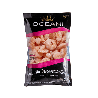 Camarão OCEANI Descascado 51/70 Congelado 200g