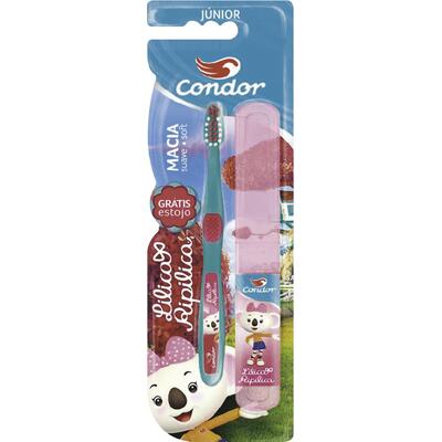 Escova Dental Condor Jr. Lilica Ripilica un
