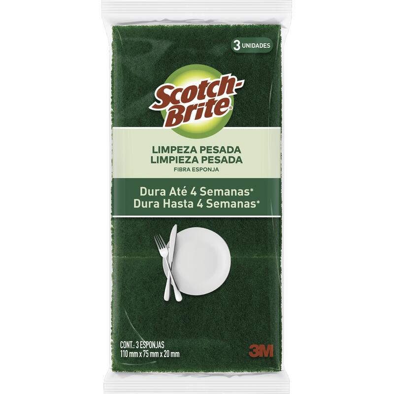 Esponja Scotch-Brite Ref: 0066 3 un