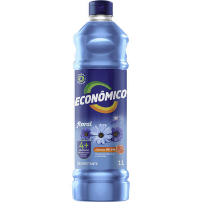 Desinfetante Econômico Floral 1L