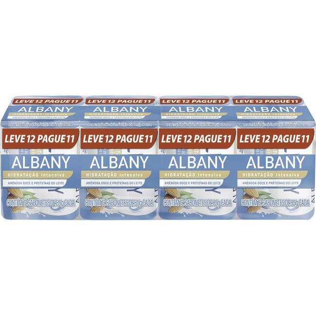 Sabonete Albany Feminino 12x85g