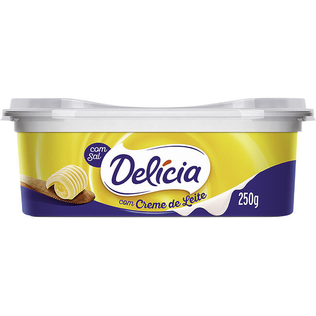 Margarina Delícia 250g - Com Sal