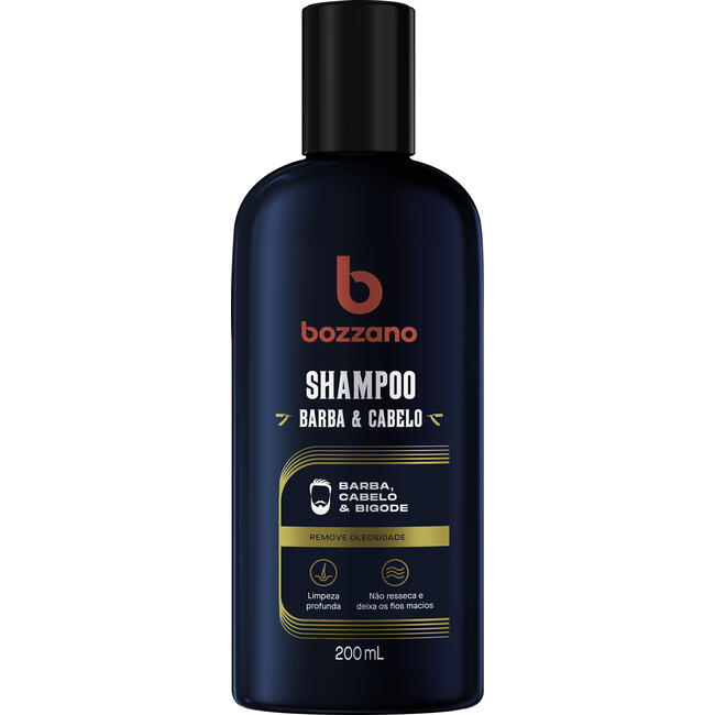Sabonete Bozzano Barba e Cabelo 200ml