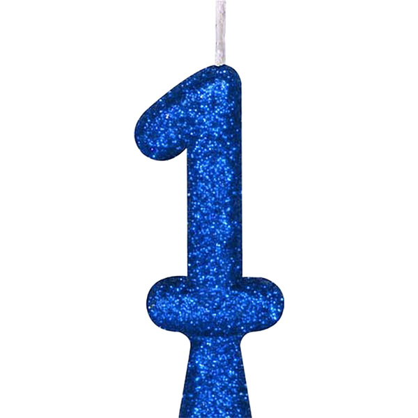 Vela Tubular Alegria & Festa N. 1 - Azul
