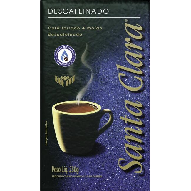 Café Santa Clara Descafeinado Vácuo 250g