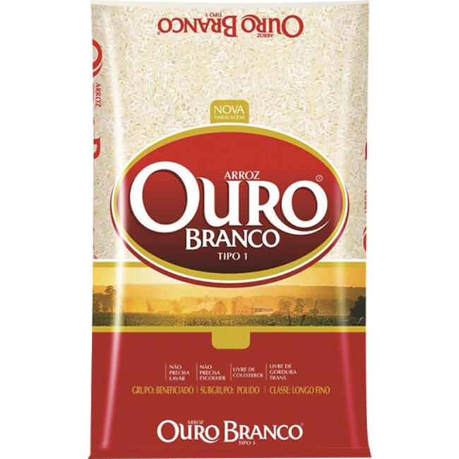 Arroz Ouro Branco Agulhinha - Tipo 1 1kg
