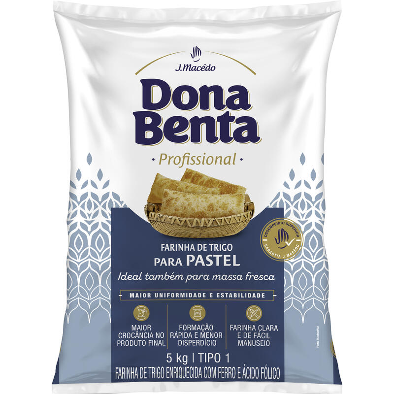 Farinha de Trigo Dona Benta Pastel 5kg