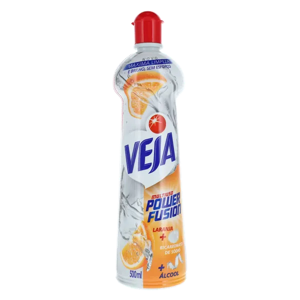 Limpador Multiuso Veja 500ml - Power Fusion - Laranja