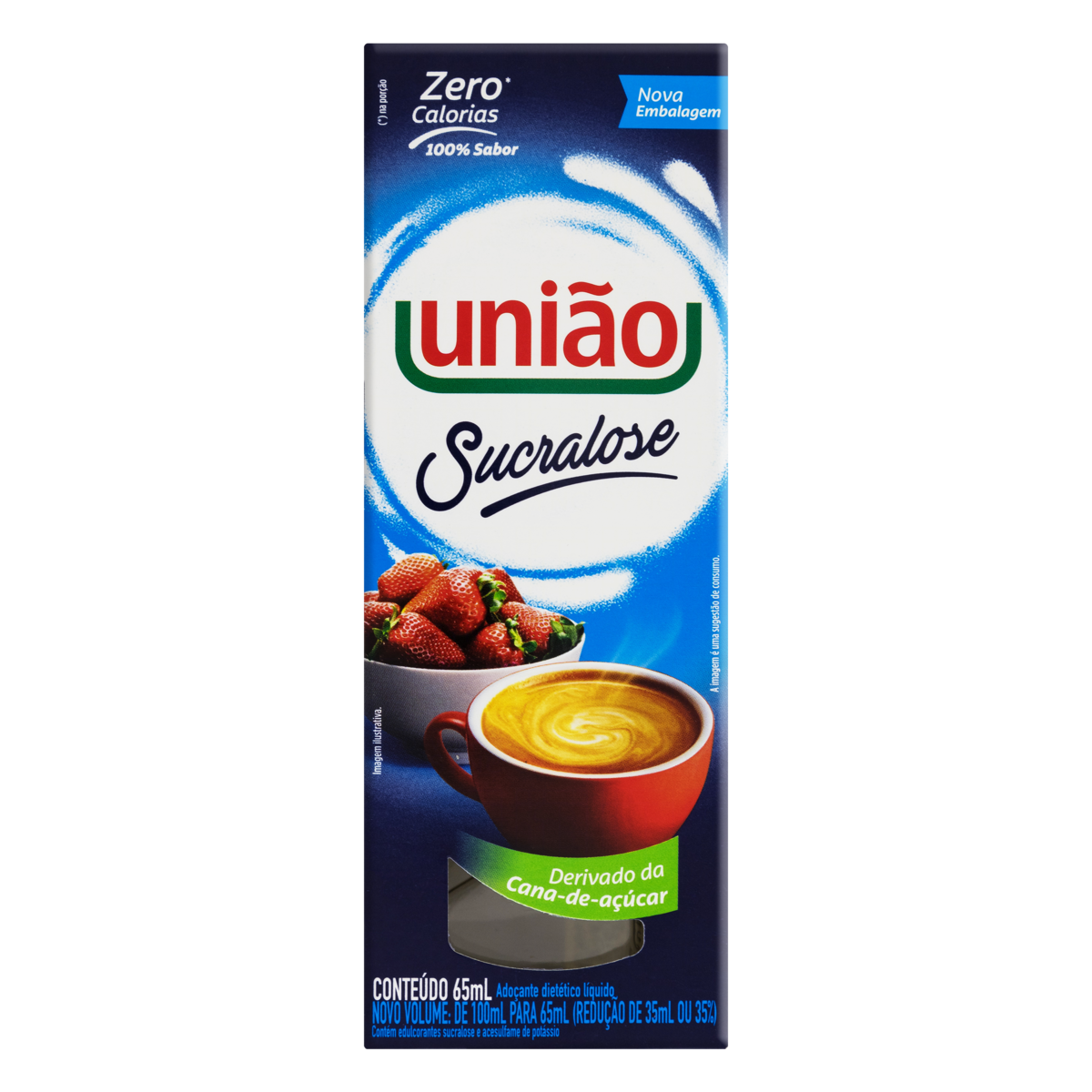 Adoçante Líquido Sucralose União Caixa 65ml