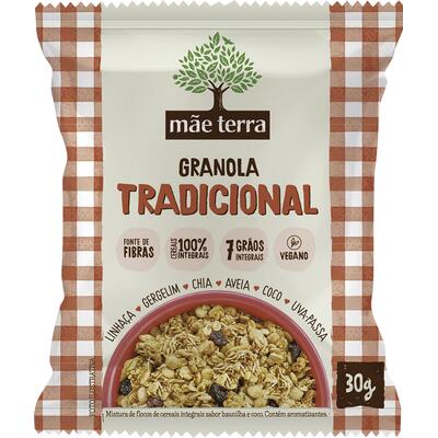 Granola Integral Mãe Terra 7 Grãos 30g