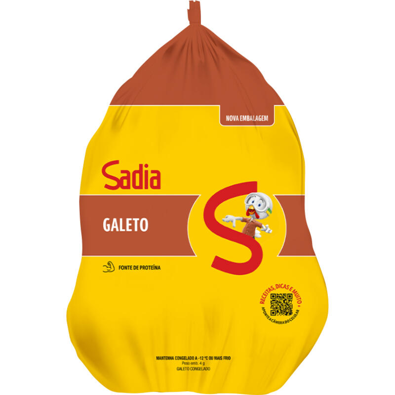 Galeto Sadia Congelado Preço por quilo na peça