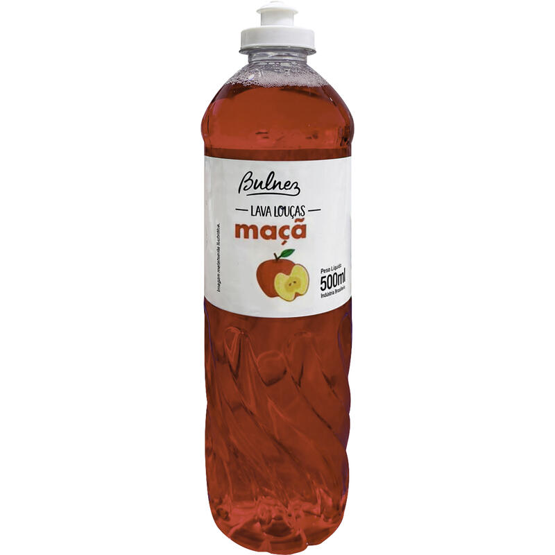 Detergente Líquido Bulnez Maçã 500ml