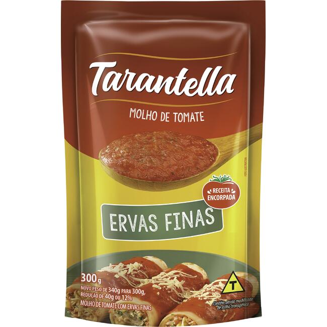 Molho de Tomate Tarantella Ervas Finas 300g