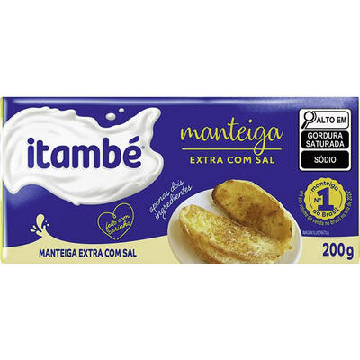 Manteiga Itambé Com sal com 200g